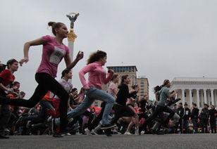 集体跑步图片,健康生活新风尚”